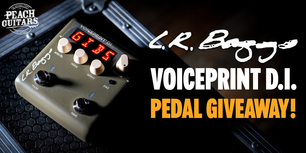 Peach Guitars | LR Baggs Voiceprint D.I GIVEAWAY