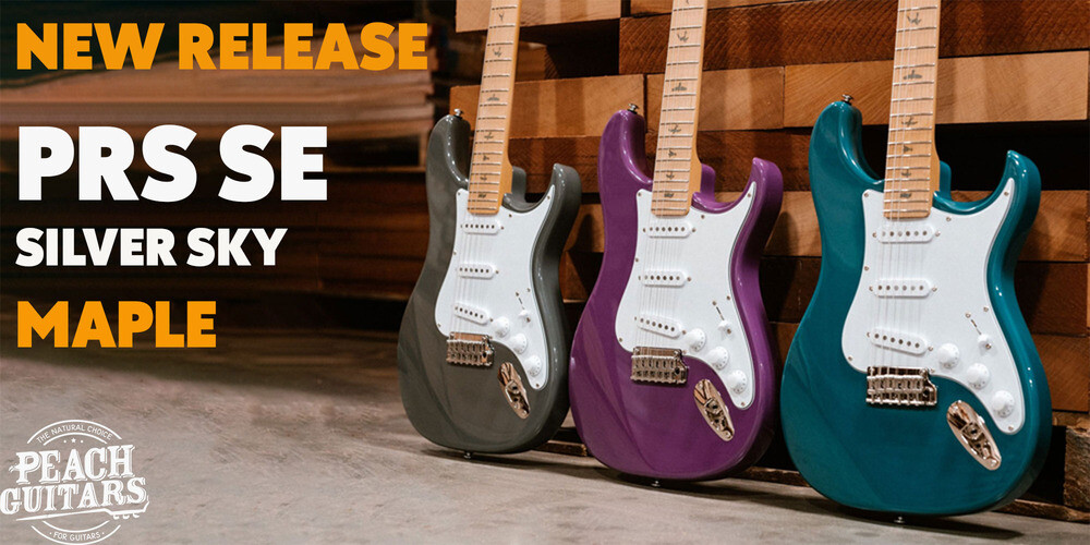 New Release | PRS SE Silver Sky MAPLE!