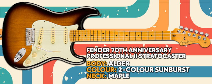 New Release | Fender 70th Anniversary American Professional II Stratocaster