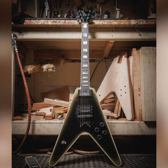 New Release | Adam Jones Flying V Collector’s Edition in Reverse Antique Silverburst