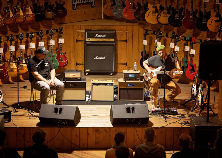 A Look Back at Joey Landreths Golden Age of Gear - Live At Peach Guitars
