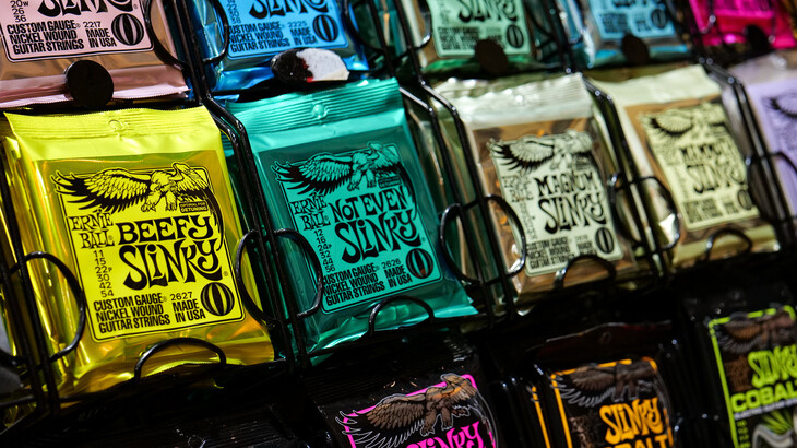 Peach Guitars | Ernie Ball Strings