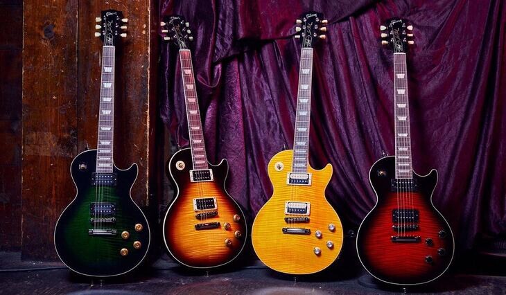 NEW!! Gibson USA Slash Core Collection Les Pauls and J-45s!