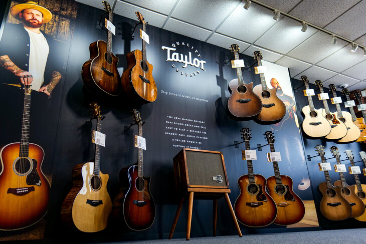Explore More Taylor Guitars Than Ever Before at Peach Guitars