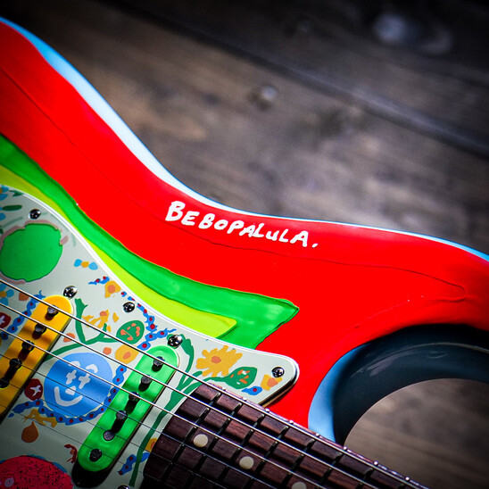 Peach Guitars | Fender George Harrison Rocky Stratocaster