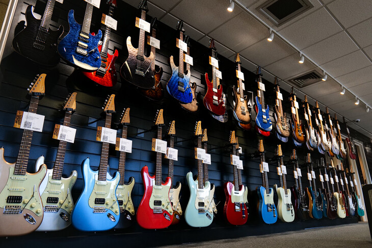 Our Suhr Guitars Display Just Got an Upgrade!