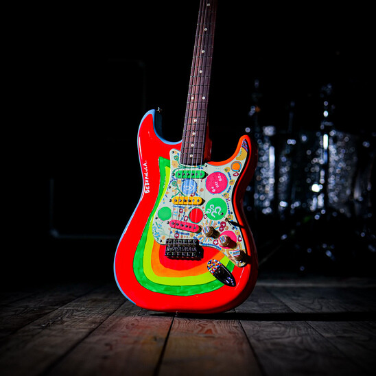 Peach Guitars | Fender George Harrison Rocky Stratocaster