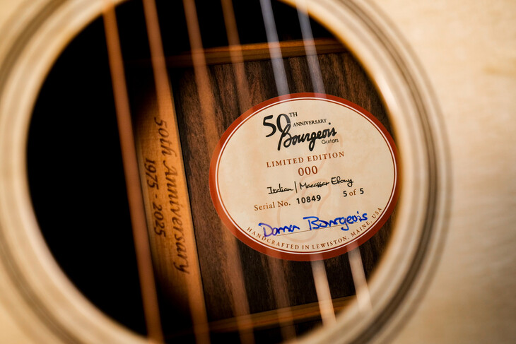 50 Years of Craftsmanship: The Bourgeois Custom OOO 50th Anniversary Soloist 50 Years of Craftsmanship: The Bourgeois Custom OOO 50th Anniversary Soloist