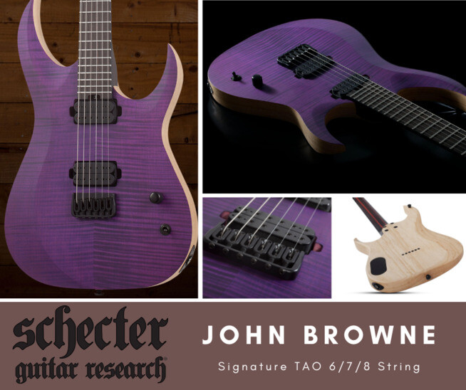 Peach Guitars | BRAND NEW Schecter John Browne Signature Tao