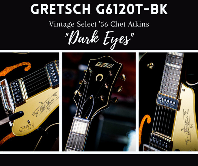 Peach Guitars | Gretsch G6120T-BK Vintage Select '56 Chet Atkins 
