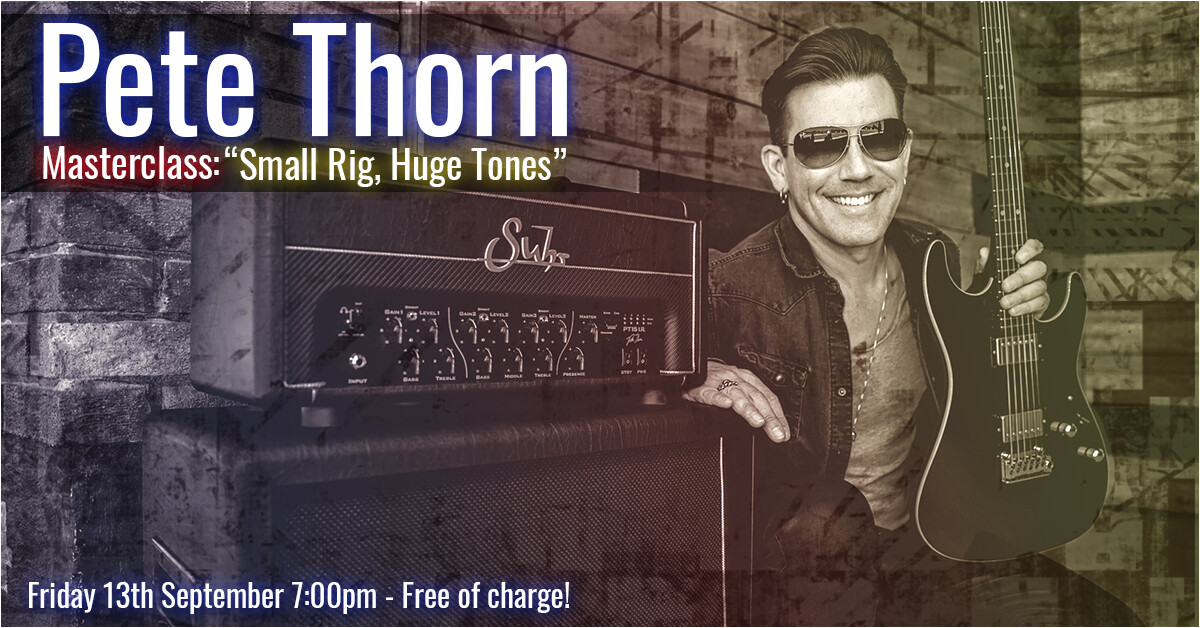 Return of Pete Thorn - 13th September