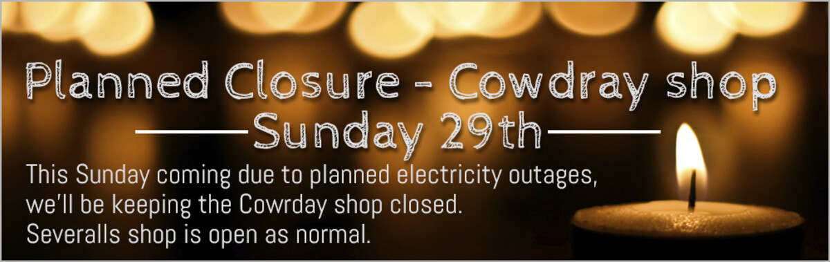 Cowdray closed - Sunday 29th Jan