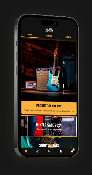 The Peach Guitars App